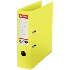 segregator-esselte-no-1-neutral-co2-a4-75mm-zolty