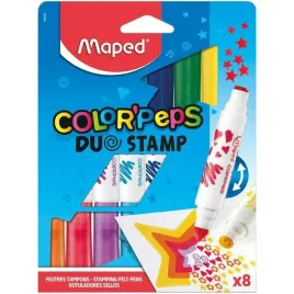 flamastry-dwustronne-maped-color-peps-duostamp-8-kolorow