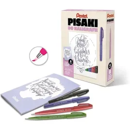 pisaki-do-kaligrafii-pentel-touch-brush-pen-4-kolory