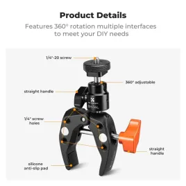 uchwyt-zacisk-crab-clamp-mini-glowica-kulowa-z-gwintem-1-4-gopro-kandf