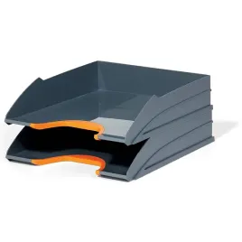 polka-na-dokumenty-durable-varicolor-a4-szaro-pomaranczowa-2