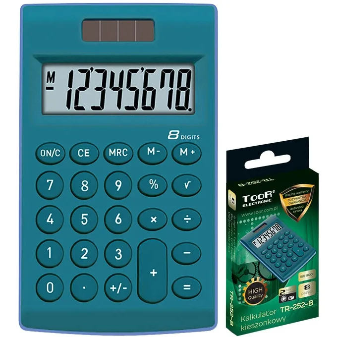 kalkulator-toor-tr-252-niebieski