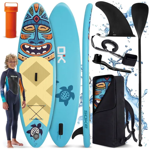Deska SUP do pływania pompowana Paddle Aquasurf 275cm FULL ZESTAW