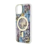 guess-leopard-magsafe-etui-iphone-14-niebieski-funkcje-ladowanie-indukcyjne-pochlanianie-wstrzasow