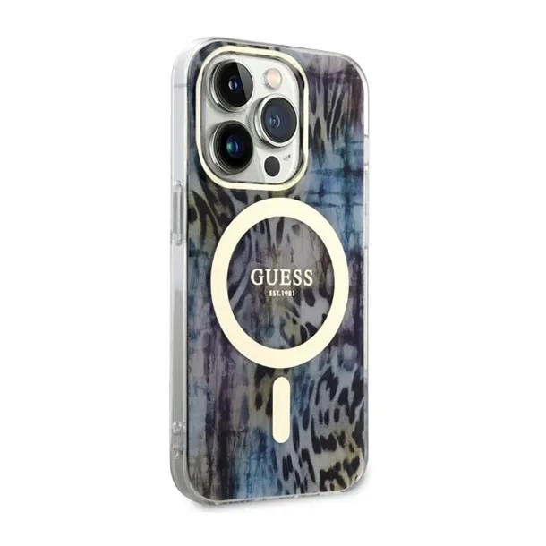 guess-leopard-magsafe-etui-iphone-14-pro-niebieski-typ-plecki