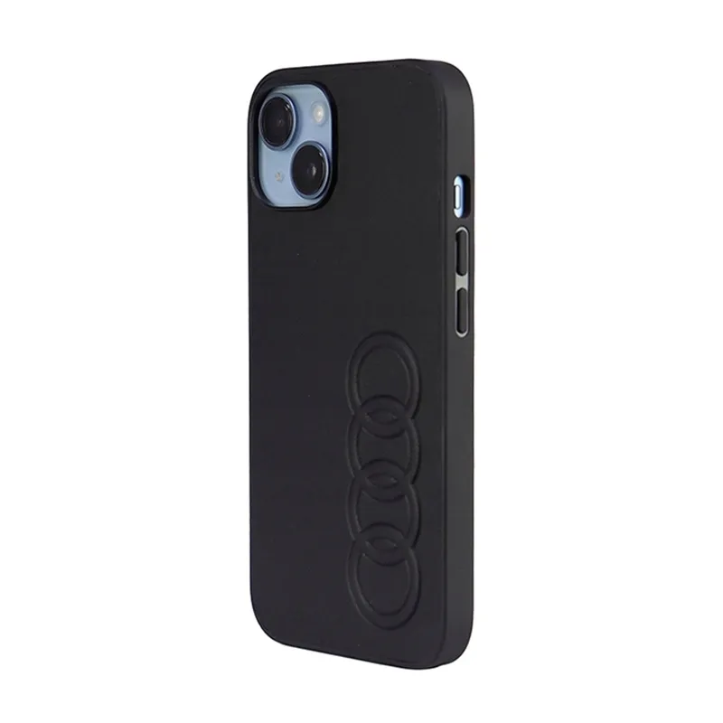 audi-synthetic-leather-etui-iphone-14-czarny