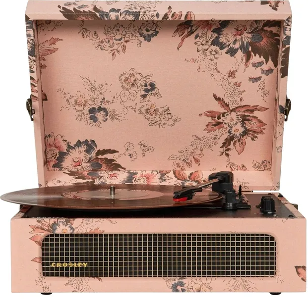 Gramofon winylowy Crosley Voyager, Floral