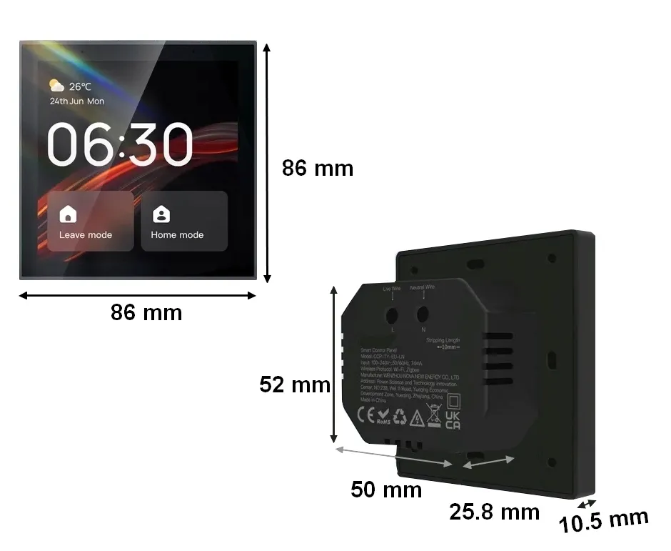 scienny-inteligentny-panel-sterowania-zigbee-wifi-tuya-alexa-rodzaj-sterownik