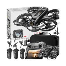 dron-kontroler-lcd-2-kamery-silnik-bezszczotkowy-zabawka-145g-wifi-3x-aku