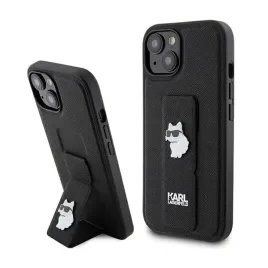 karl-lagerfeld-gripstand-saffiano-choupette-pins-etui-iphone-15-czarny