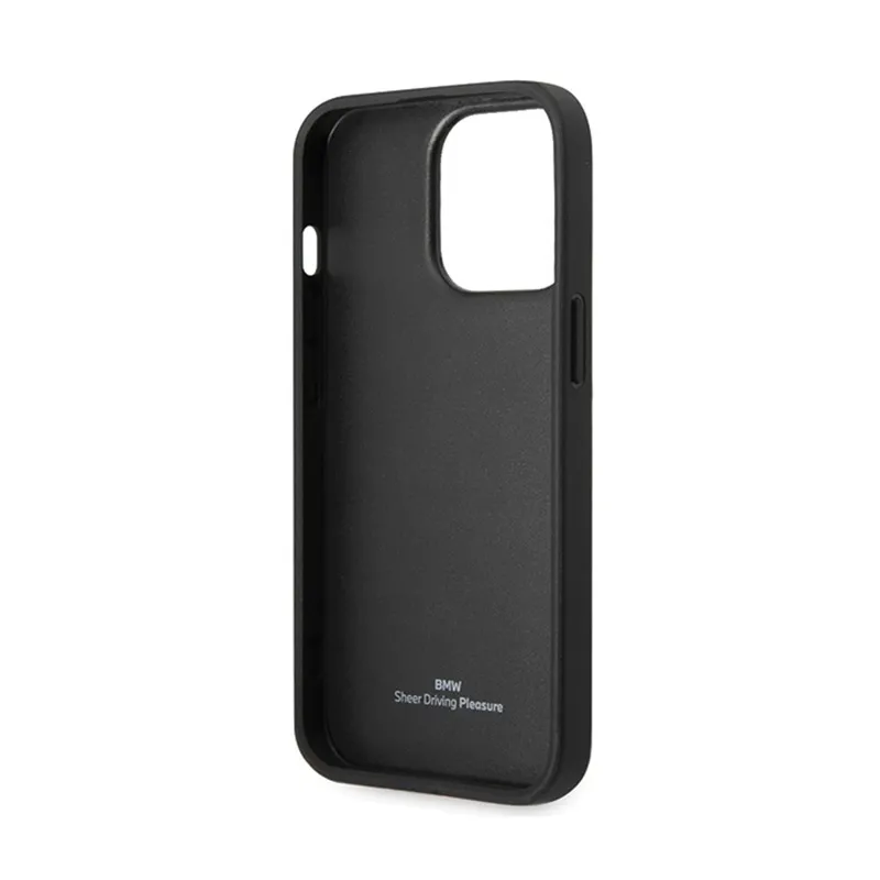bmw-leather-diamond-pattern-etui-iphone-14-pro-czarny