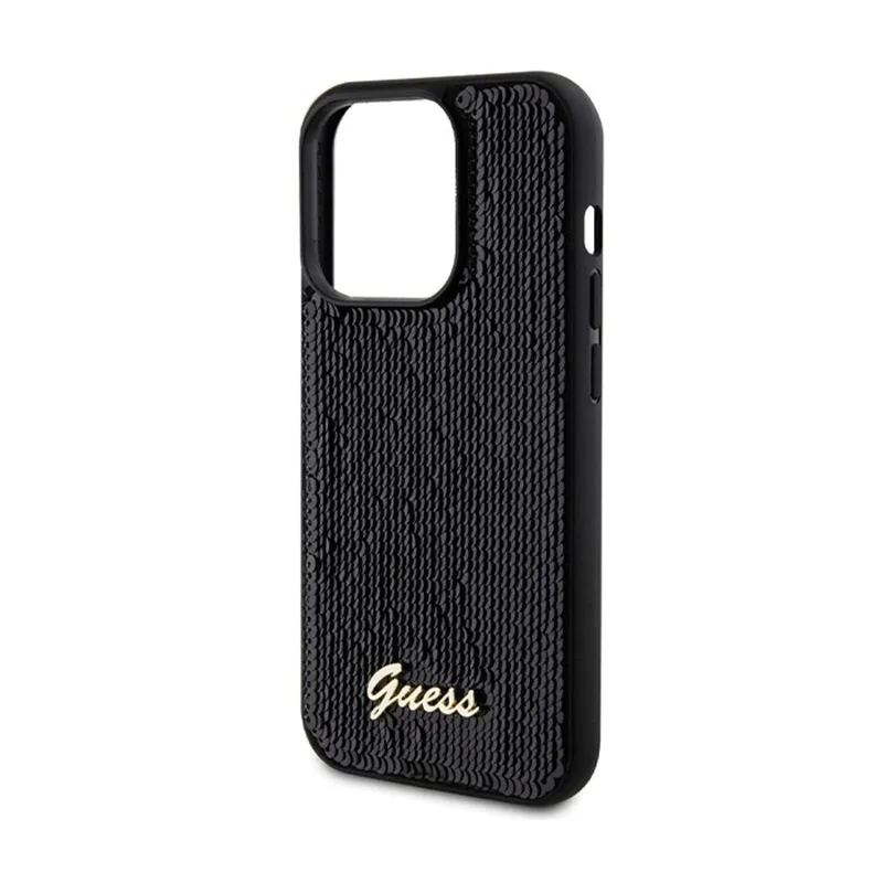 guess-sequin-script-metal-etui-iphone-13-pro-max-czarny