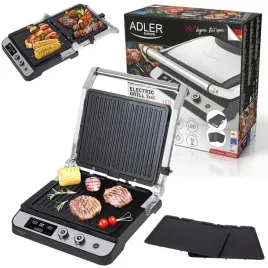 grill-elektryczny-adler-ad-3059-led-2w1-3000w-plyty-nieprzywierajace