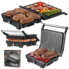grill-elektryczny-xl-adler-ad-3051-2800w-duza-powierzchnia-grillowania