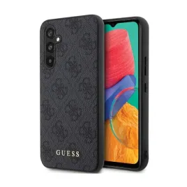 guess-4g-metal-gold-logo-etui-samsung-galaxy-s23-fe-szary
