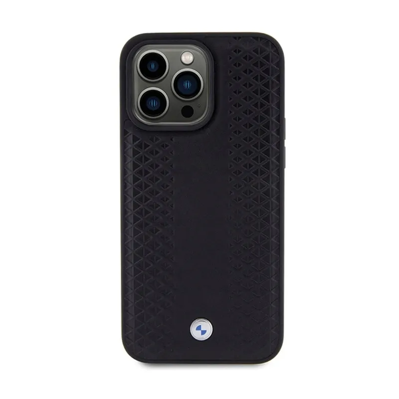 bmw-leather-diamond-pattern-etui-iphone-15-pro-czarny