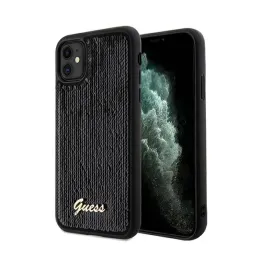 guess-sequin-script-metal-etui-iphone-11-czarny