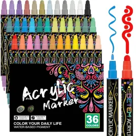 markery-akrylowe-zestaw-36-szt-pisaki-flamastry-mazaki-wodoodporne-z-farba