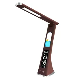 skladana-lampka-biurkowa-lampa-nocna-zegar-led-z-ekranem-brazowa-z-motywem