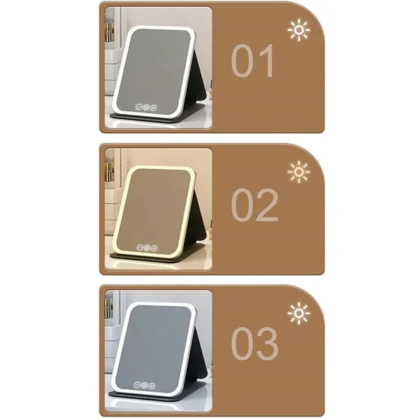lusterko-stojace-bialy-electronica-4u-wysokosc-23-mm