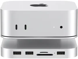 stacja-dokujaca-electronica-4u-hub-6w1-m-2-ssd-mac-mini-m4-m4pro-srebrna