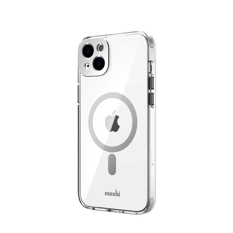 moshi-iglaze-magsafe-etui-iphone-14-plus-luna-silver