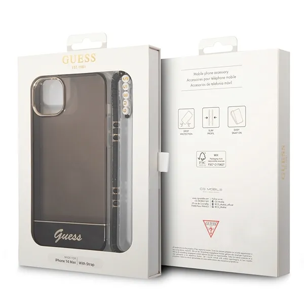 guess-translucent-pearl-strap-etui-iphone-14-plus-czarny-przeznaczenie-apple