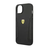 ferrari-leather-stamp-sides-etui-iphone-14-plus-czarny-rozszerzenie-podstawka