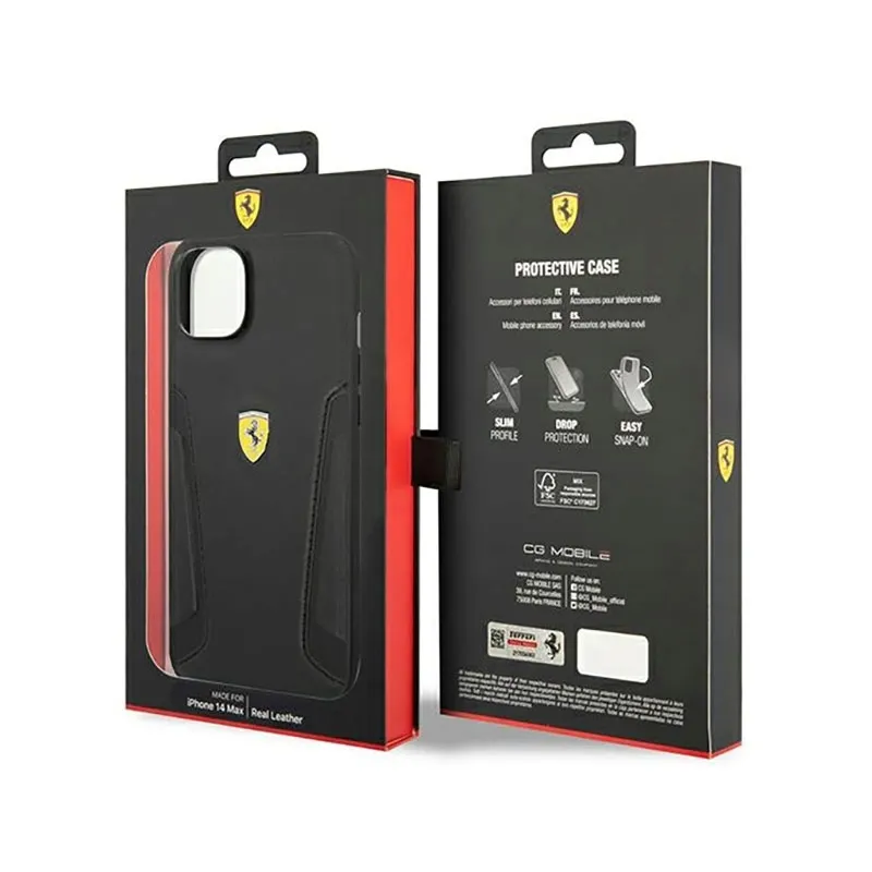 ferrari-leather-stamp-sides-etui-iphone-14-plus-czarny-przeznaczenie-apple