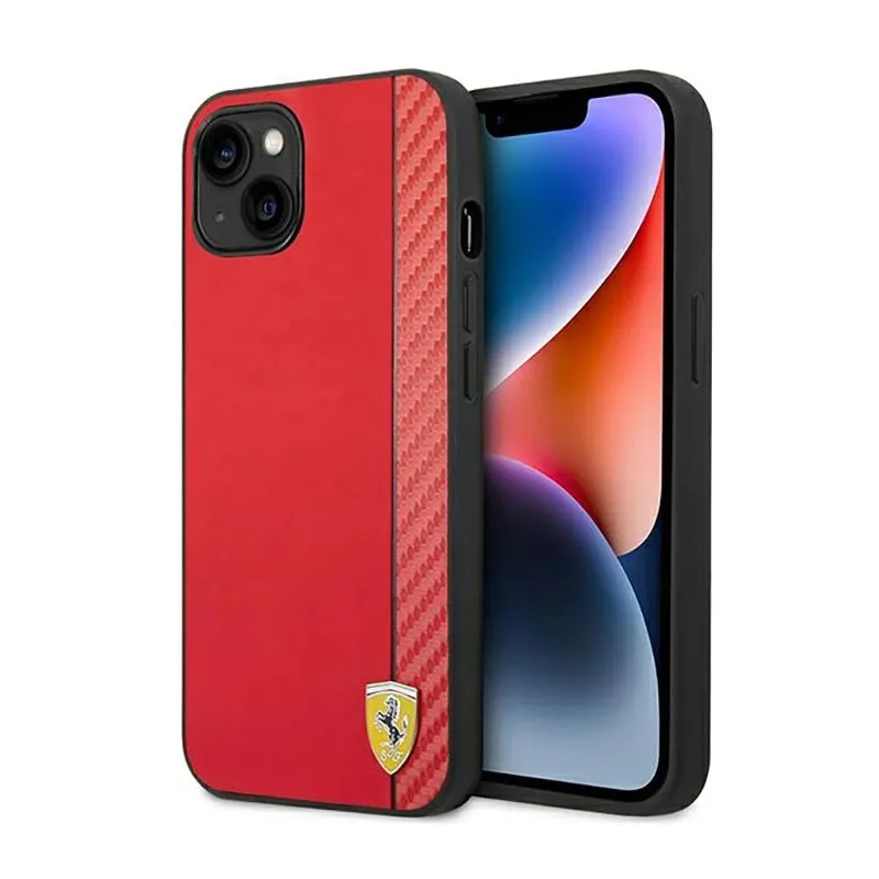 ferrari-carbon-etui-iphone-14-plus-czerwony-przeznaczenie-apple