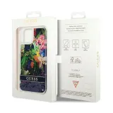 guess-liquid-glitter-flower-etui-iphone-14-plus-niebieski-zalaczone-wyposazenie-szklo-hartowane