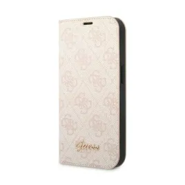 guess-4g-metal-camera-outline-booktype-case-etui-iphone-14-pro-rozowy