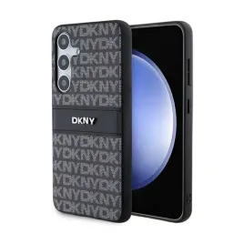 dkny-leather-mono-stripe-and-metal-logo-etui-samsung-galaxy-s24-czarny