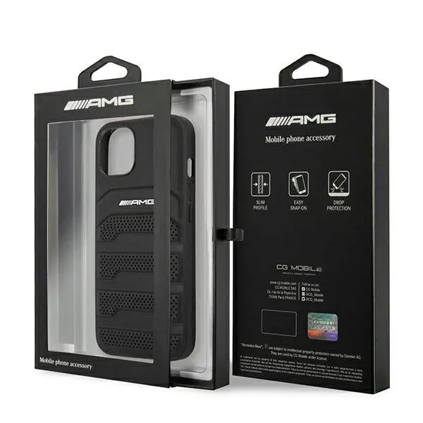 amg-debossed-lines-etui-iphone-14-plus-czarny