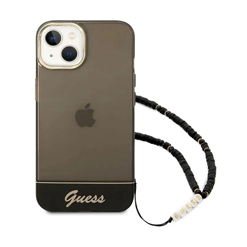 guess-translucent-pearl-strap-etui-iphone-14-czarny-przeznaczenie-apple