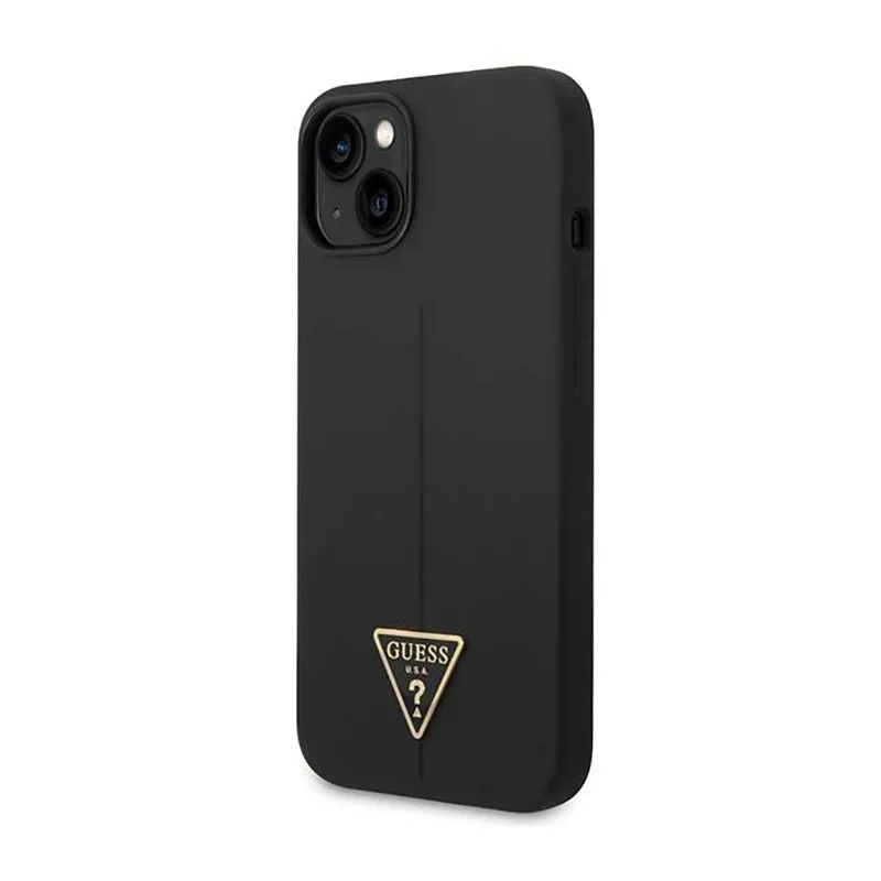 guess-silicone-triangle-logo-etui-iphone-14-plus-czarny-przeznaczenie-apple