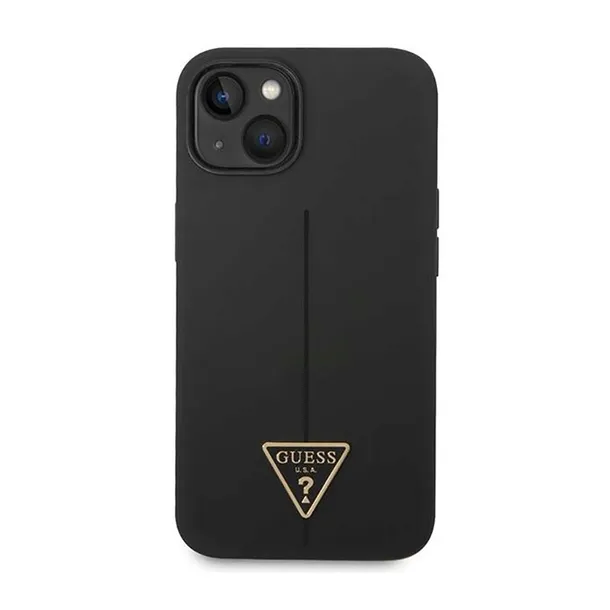guess-silicone-triangle-logo-etui-iphone-14-plus-czarny-kolor-czarny