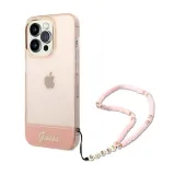 guess-translucent-pearl-strap-etui-iphone-14-pro-max-rozowy