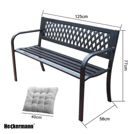 lawka-ogrodowa-z-oparciem-heckermann-metalowa-czarna-125-cm-2-poduszki