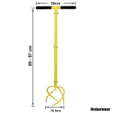 kultywator-heckermann-metal-97-cm-dlugosc-narzedzia-97-cm