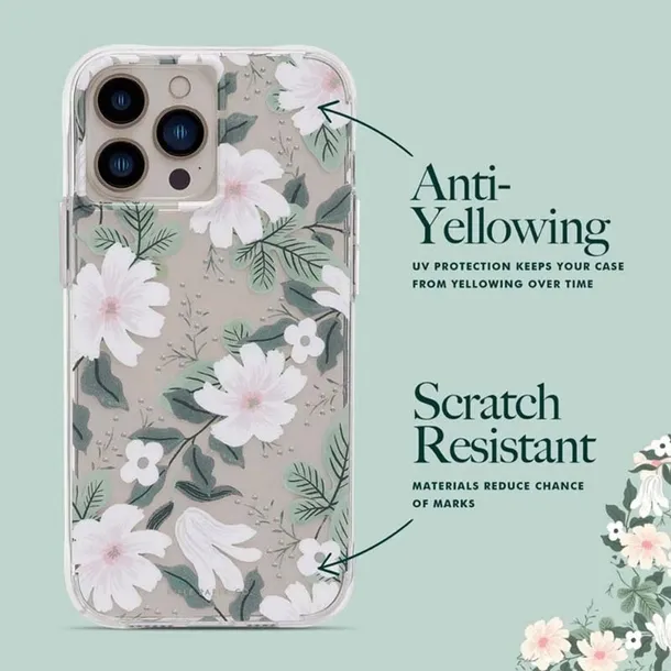 rifle-paper-clear-etui-iphone-14-pro-max-willow-funkcje-pochlanianie-wstrzasow