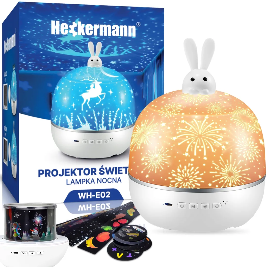 lampka-projektor-heckermann-bialy