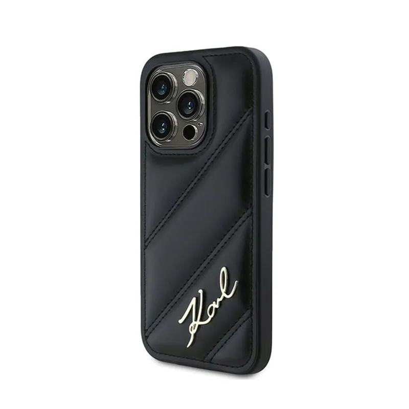 karl-lagerfeld-diagonal-quilted-script-etui-iphone-15-pro-max-czarny