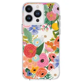 rifle-paper-clear-magsafe-etui-iphone-14-pro-max-garden-party-blush