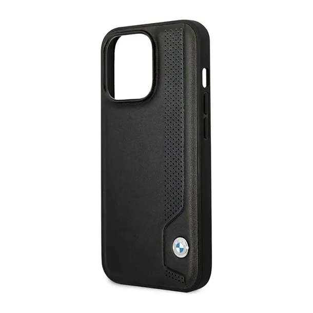 bmw-leather-blue-dots-etui-iphone-14-pro-czarny-funkcje-pochlanianie-wstrzasow