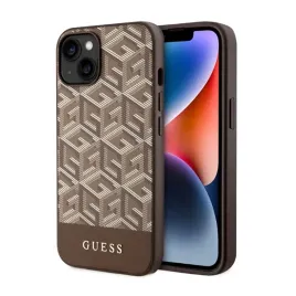 guess-gcube-stripes-magsafe-etui-iphone-14-plus-brazowy