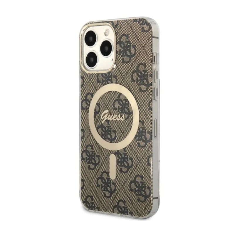 guess-4g-magsafe-etui-iphone-13-pro-max-brazowy