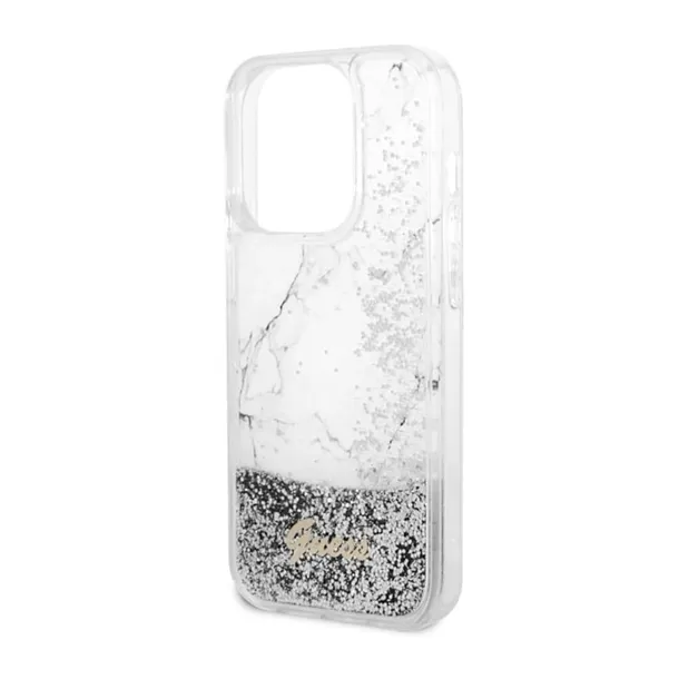 guess-liquid-glitter-marble-etui-iphone-14-pro-bialy-rozszerzenie-podstawka