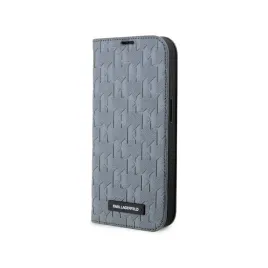 karl-lagerfeld-booktype-saffiano-monogram-etui-iphone-14-pro-srebrny