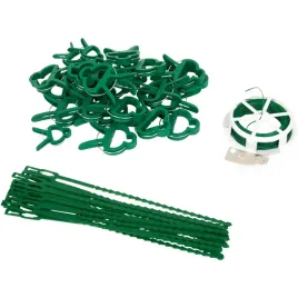 zestaw-ogrodniczy-do-podwiazywania-roslin-klipsy-opaski-i-elastyczny-drut